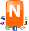Nimbuzz logo network
